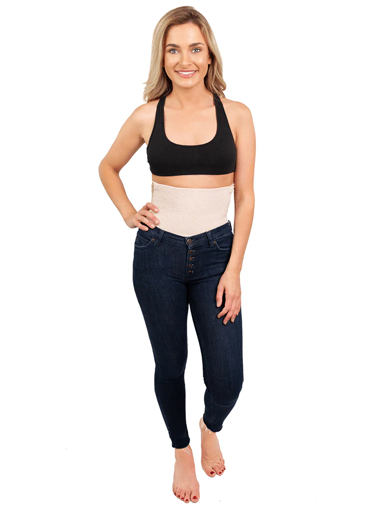 ContourMD Mid Calf Girdle 6" Waist Open Crotch - Style 26 - Image 5