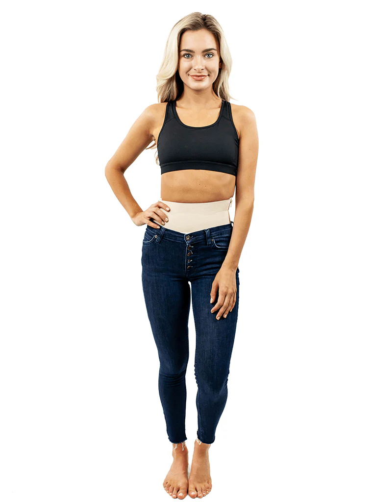 ContourMD Mid Thigh Girdle 4"in Waist Slit Crotch - Style 4 - Image 12