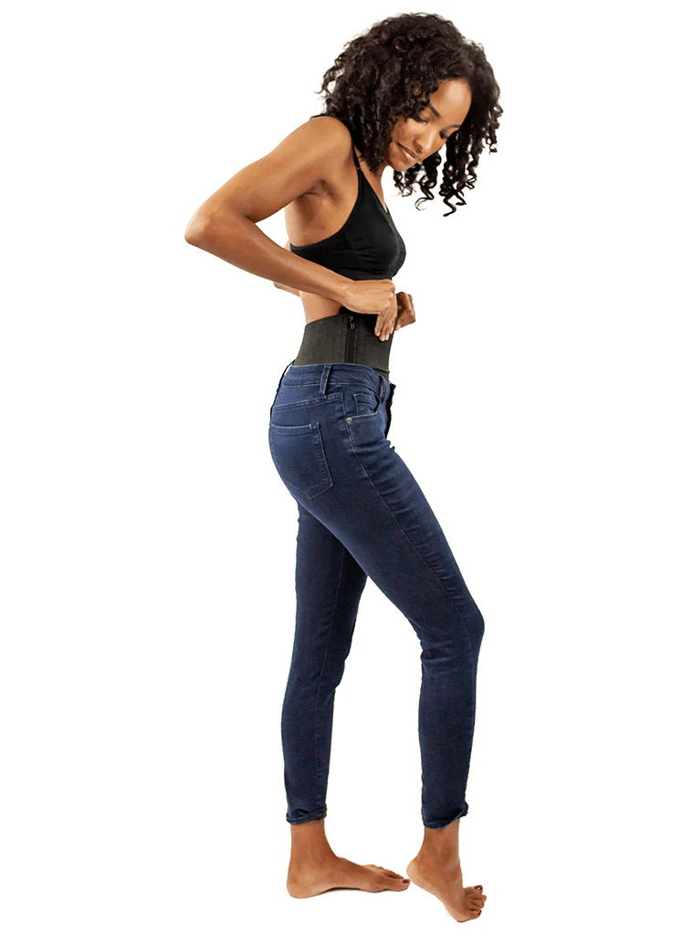 ContourMD Mid Thigh Girdle 4"in Waist Slit Crotch - Style 4 - Image 13