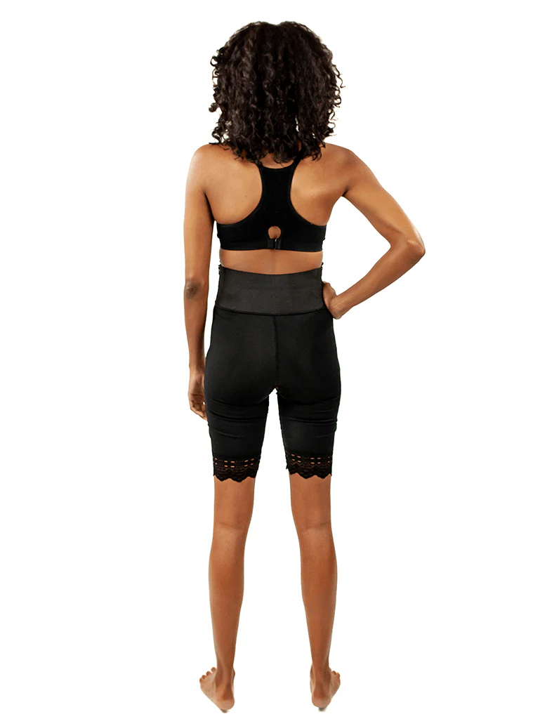 ContourMD Mid Thigh Girdle 4"in Waist Slit Crotch - Style 4 - Image 8
