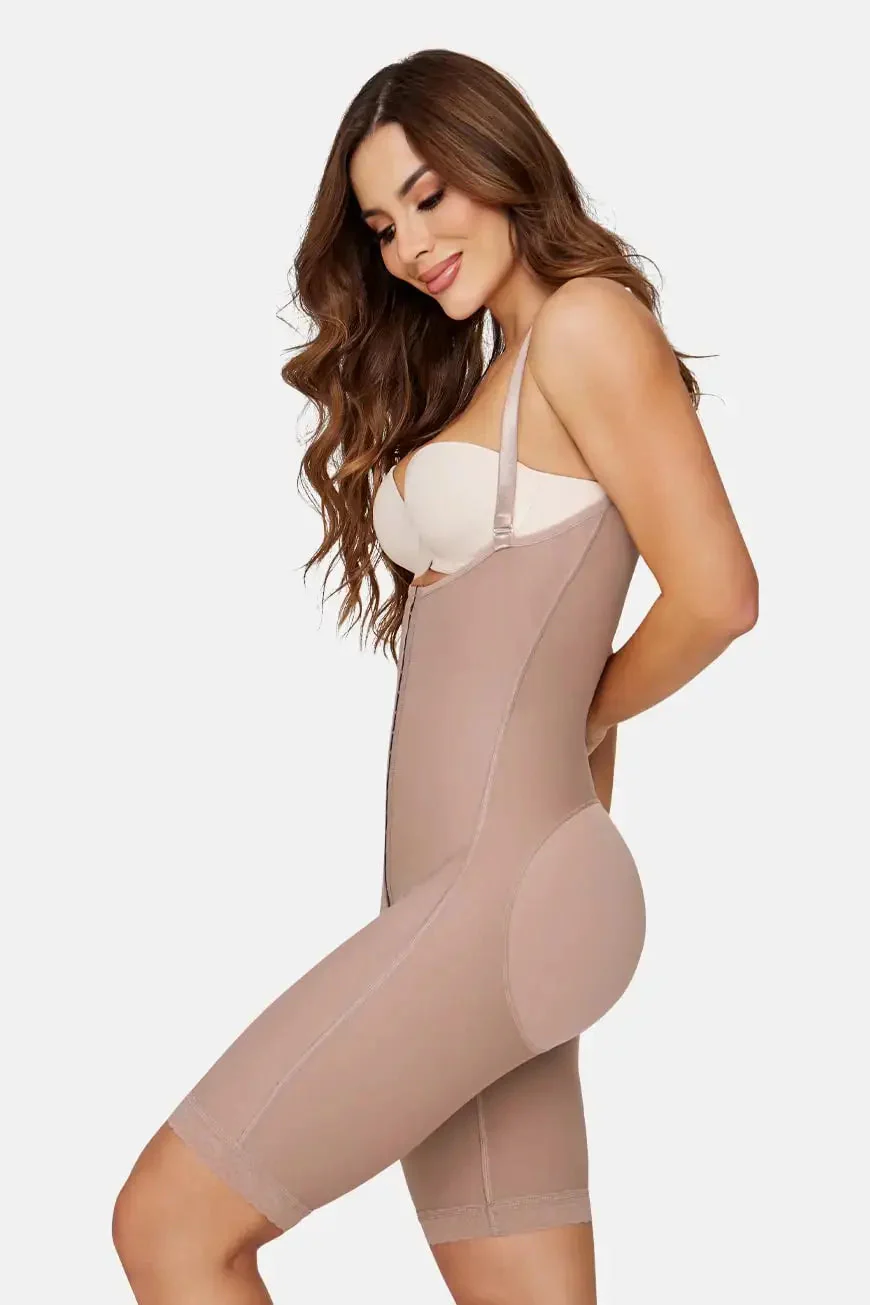 Curveez Full Body Suit with Butt Lifter and 3 Hook Closure - Image 3