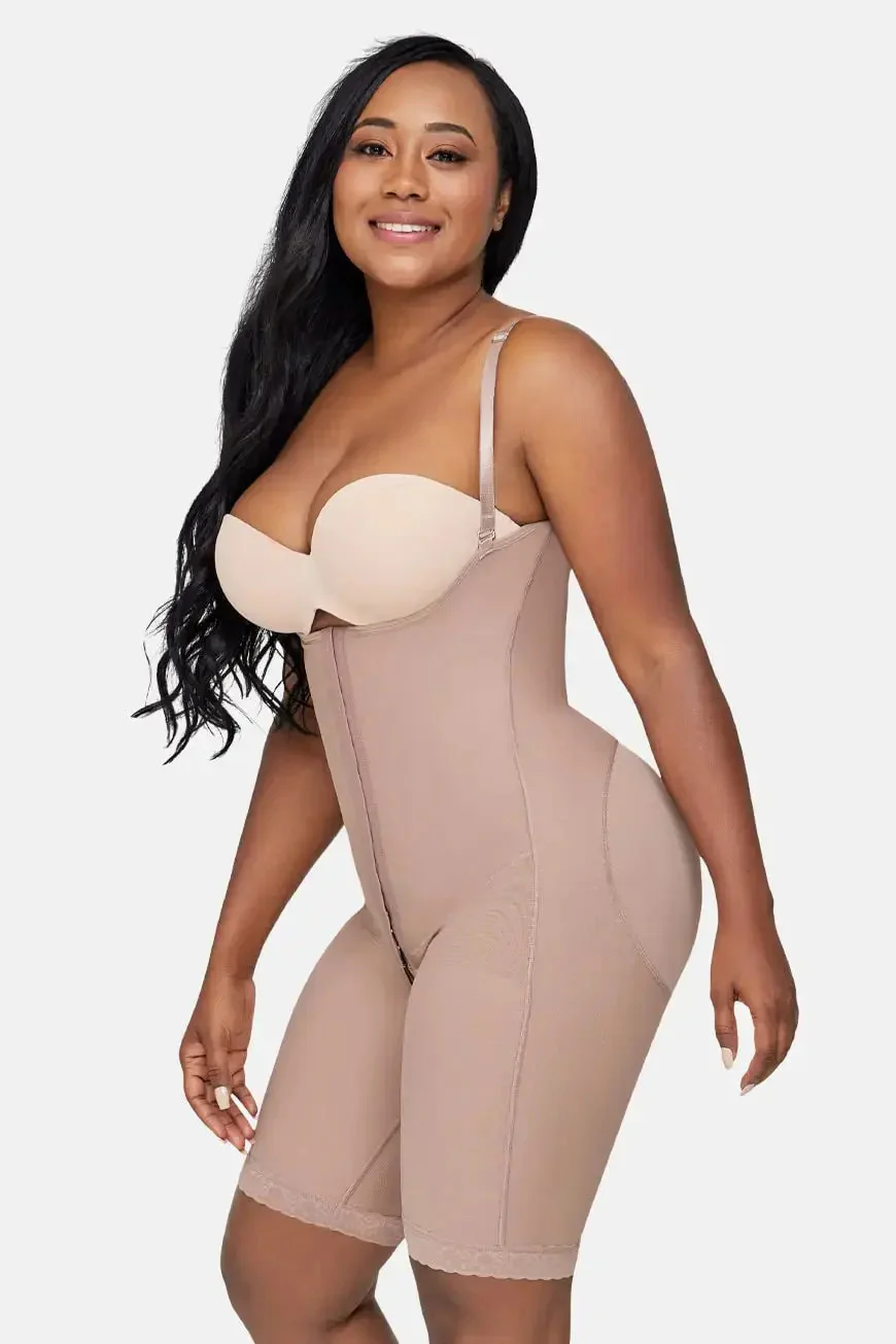 Curveez Full Body Suit with Butt Lifter and 3 Hook Closure - Image 5