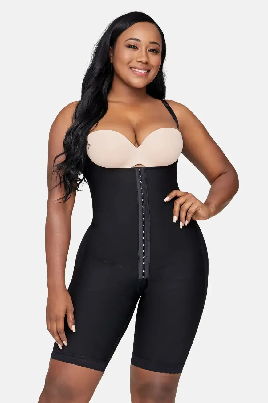Curveez Full Body Suit with Butt Lifter and 3 Hook Closure - Image 7