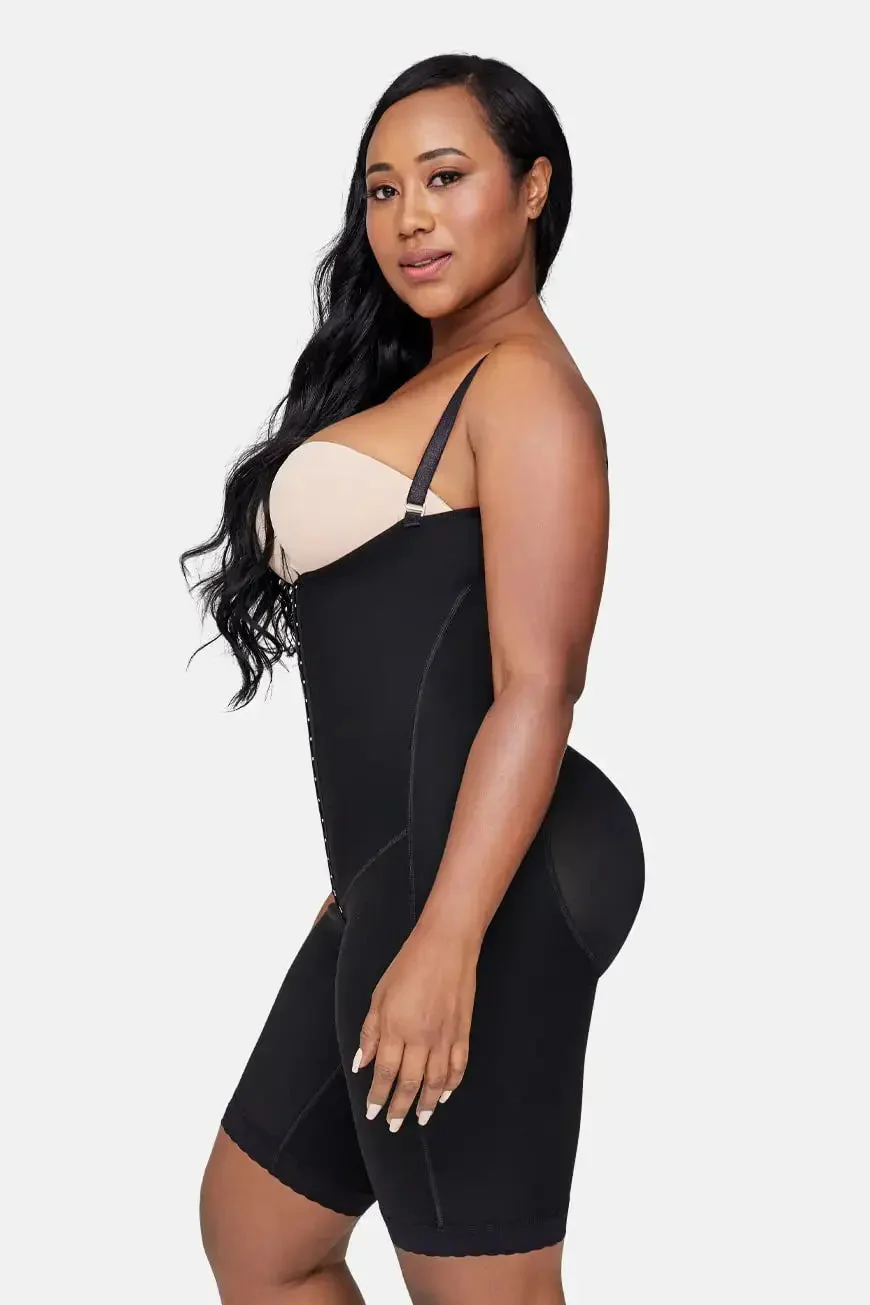 Curveez Full Body Suit with Butt Lifter and 3 Hook Closure - Image 8