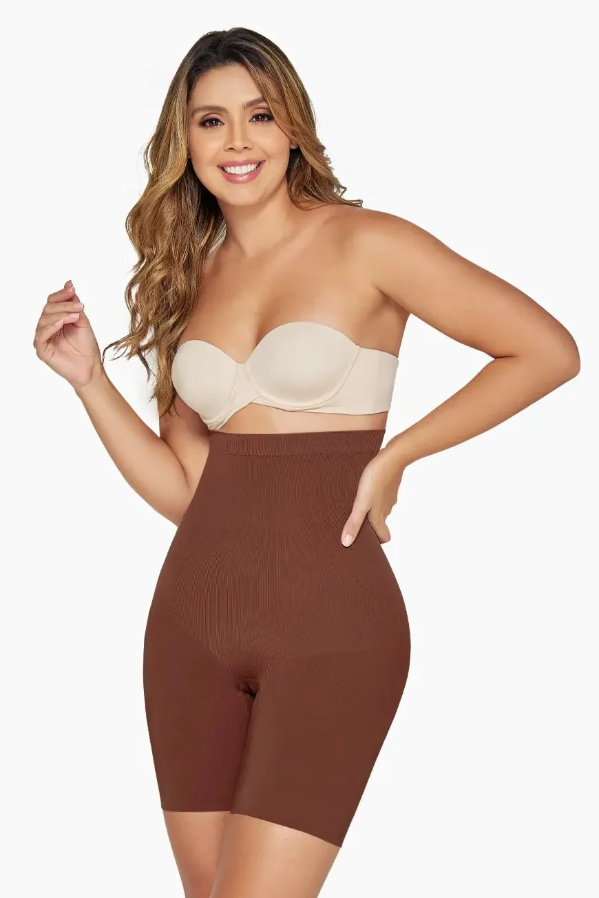 Curveez High Waist Thigh Slimmer Comfort Evolution - Image 10