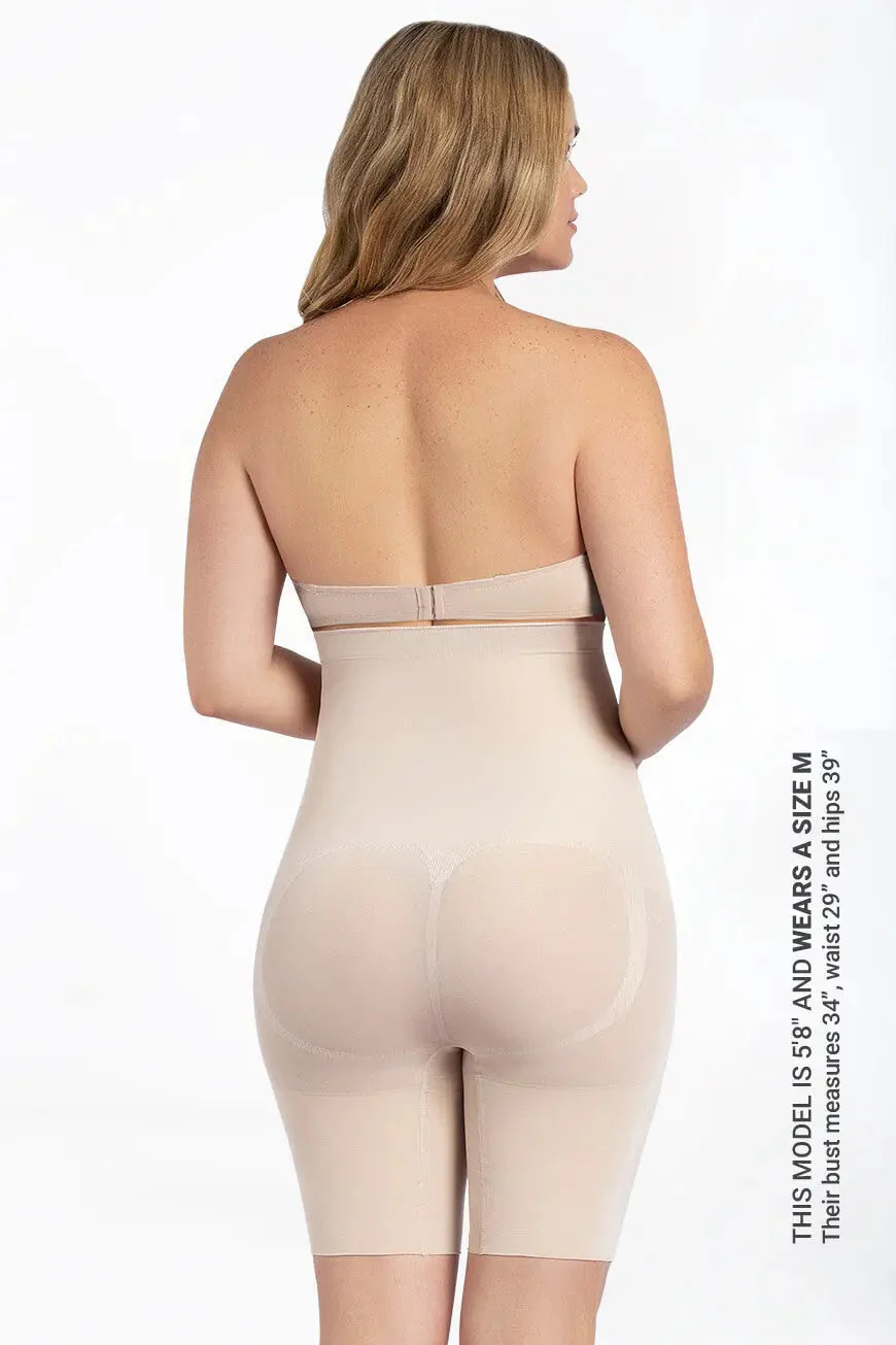 Curveez High Waist Thigh Slimmer Comfort Evolution - Image 9