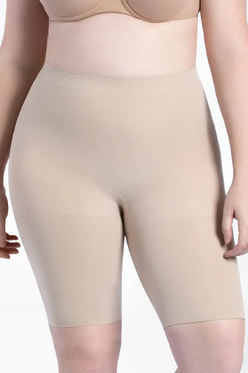 Curveez Second Skin Slimming Mid-Thigh Shaper - Image 16