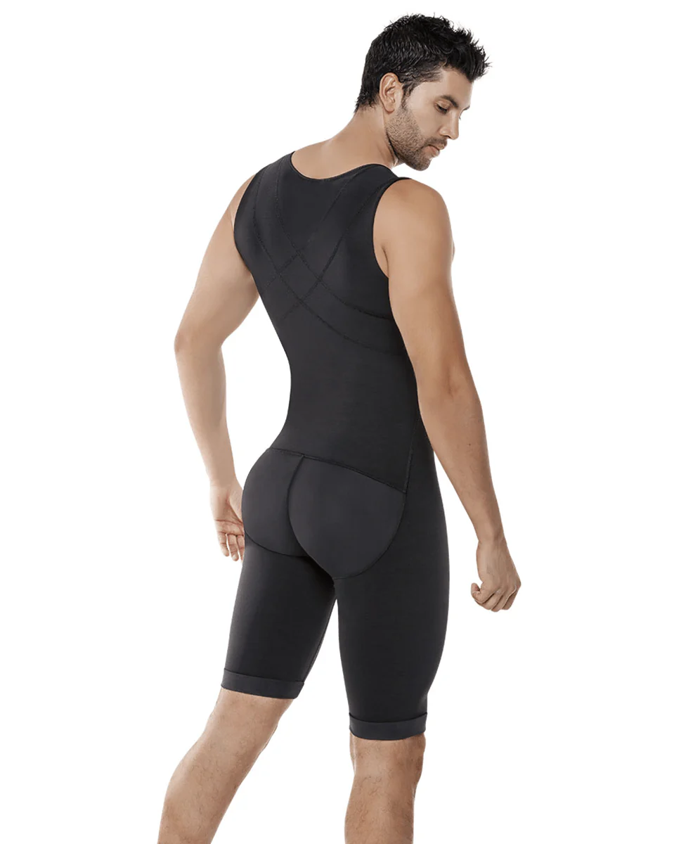 CYSM Men’s Abdomen and Legs Control Bodysuit - 298 - Image 2