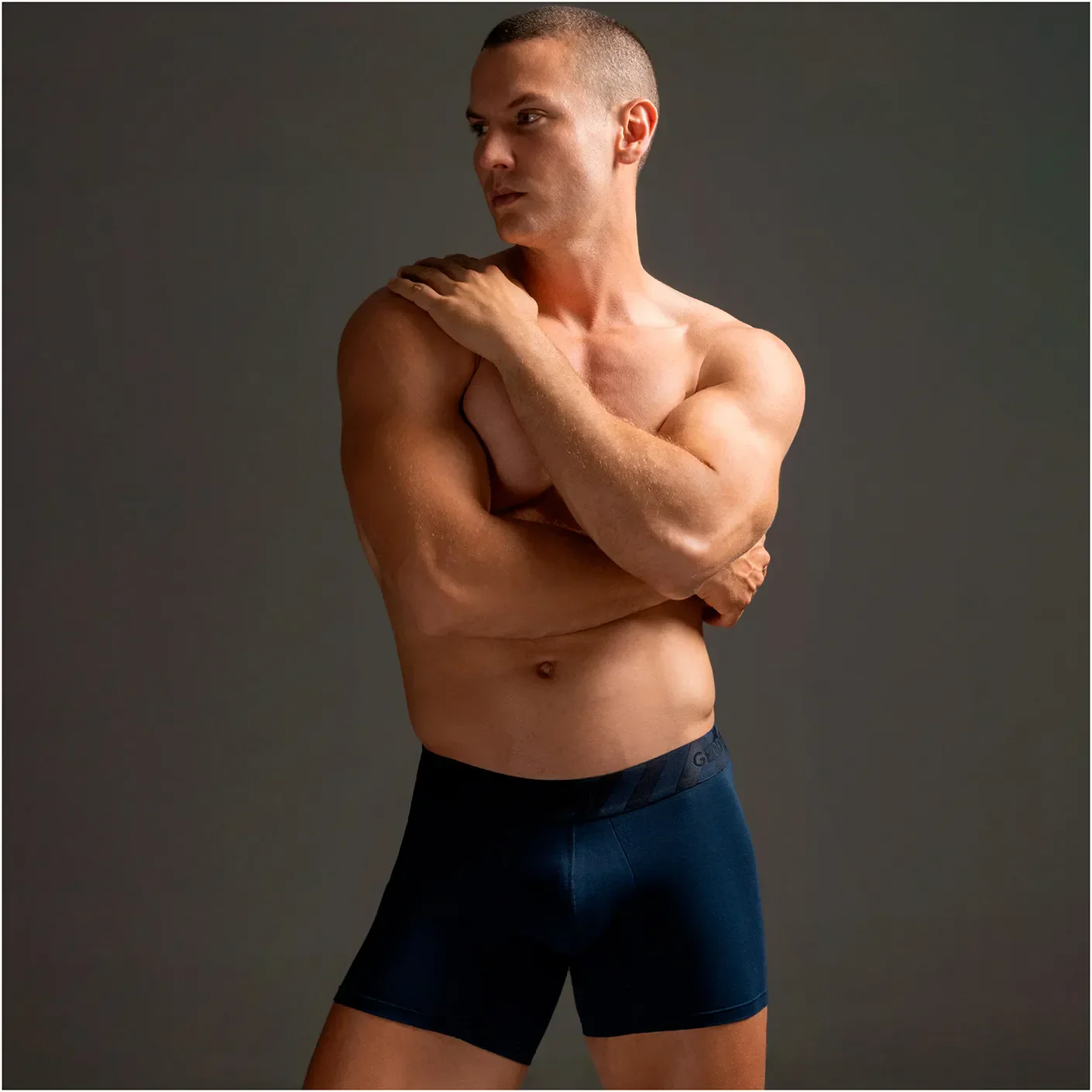 Diane & Geordi Mid-Cut Basic Boxer Briefs for Men 3-Pack Breathable, Supportive & Ultra-Comfortable Cotton Underwear for Men - Image 10