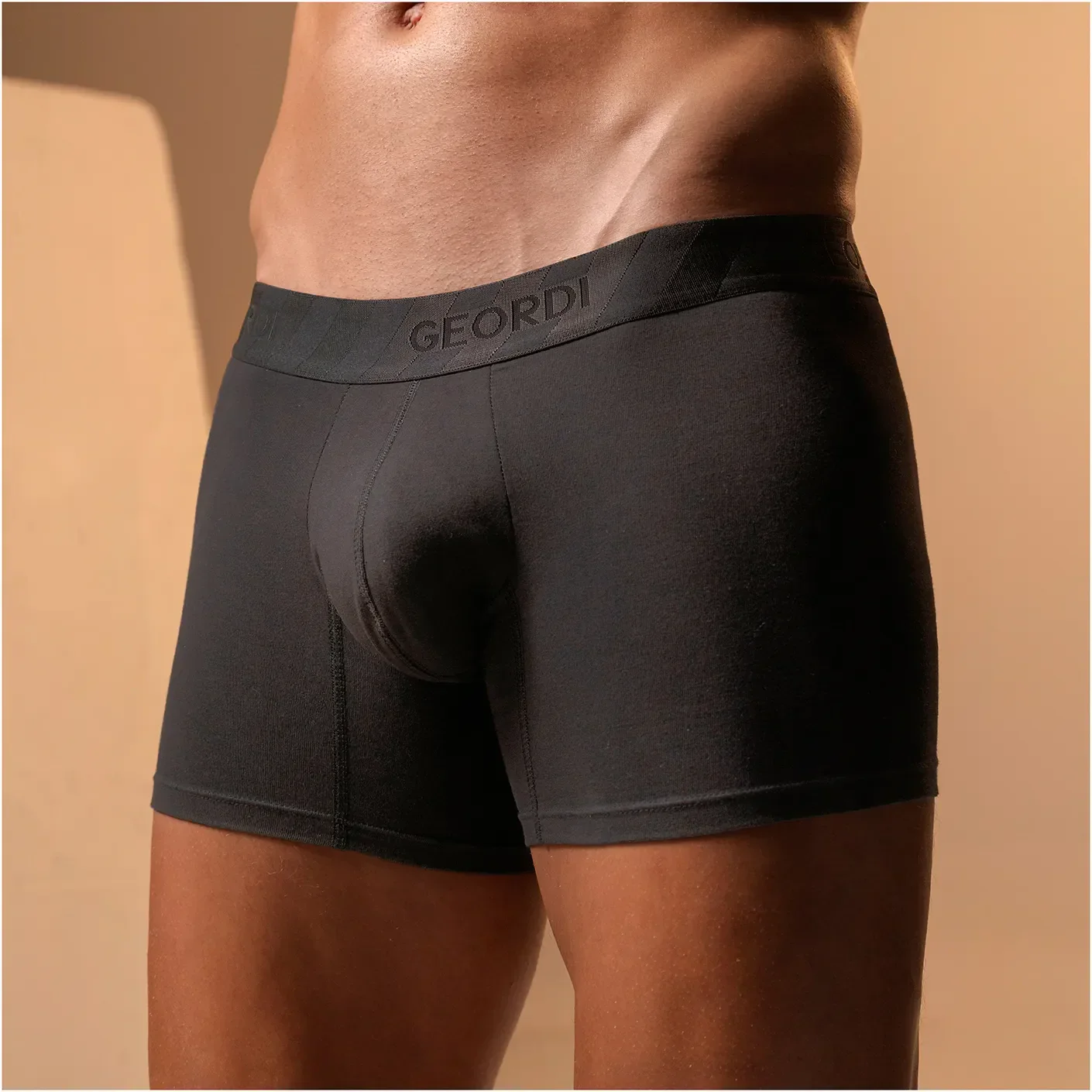 Diane & Geordi Mid-Cut Basic Boxer Briefs for Men 3-Pack Breathable, Supportive & Ultra-Comfortable Cotton Underwear for Men - Image 18
