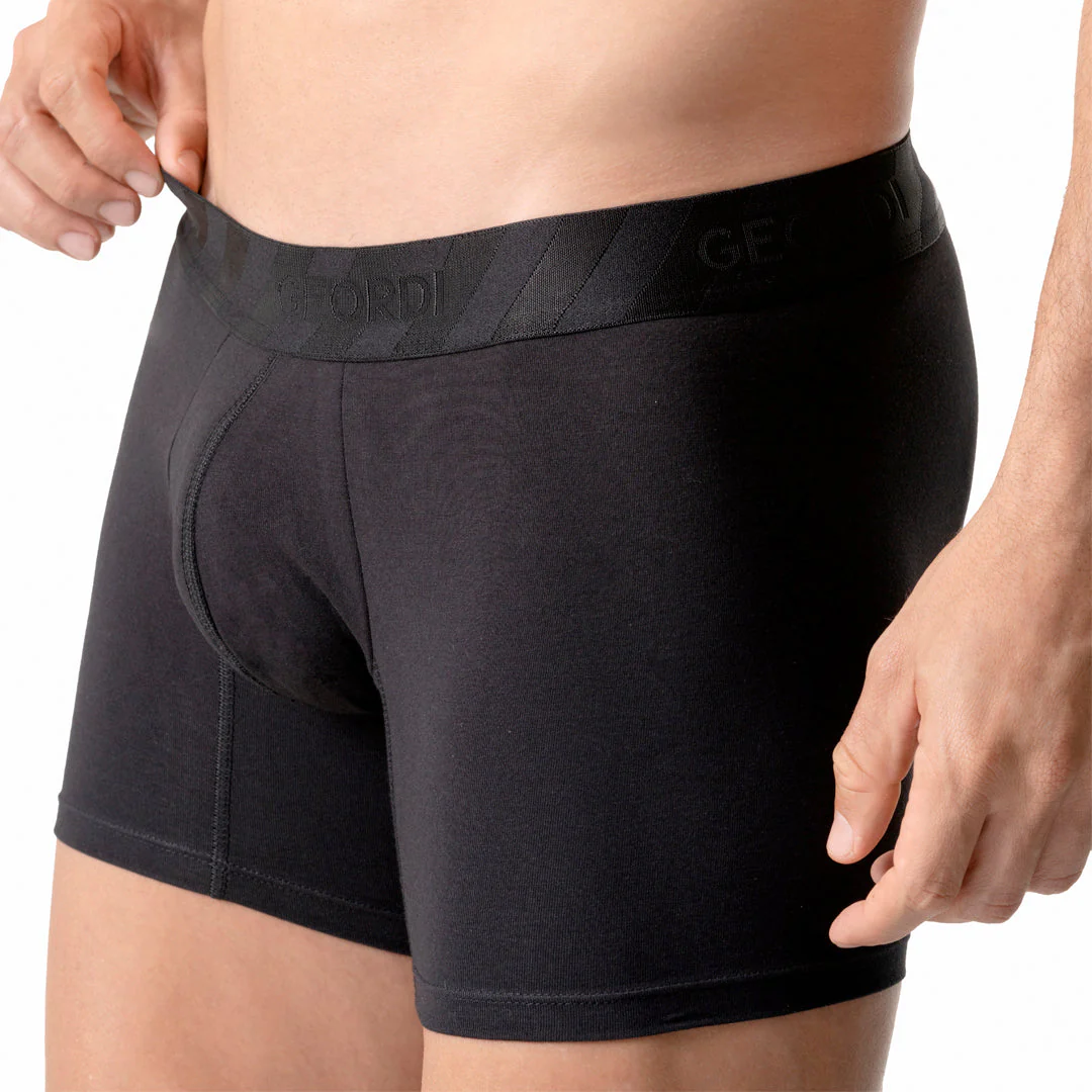 Diane & Geordi Mid-Cut Basic Boxer Briefs for Men 3-Pack Breathable, Supportive & Ultra-Comfortable Cotton Underwear for Men - Image 3