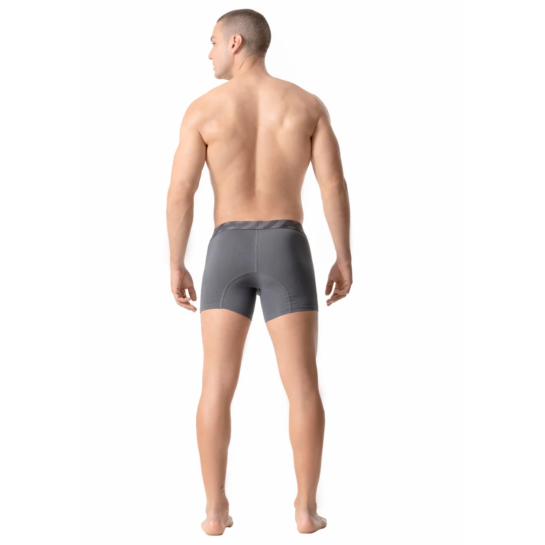 Diane & Geordi Mid-Cut Basic Boxer Briefs for Men 3-Pack Breathable, Supportive & Ultra-Comfortable Cotton Underwear for Men - Image 5