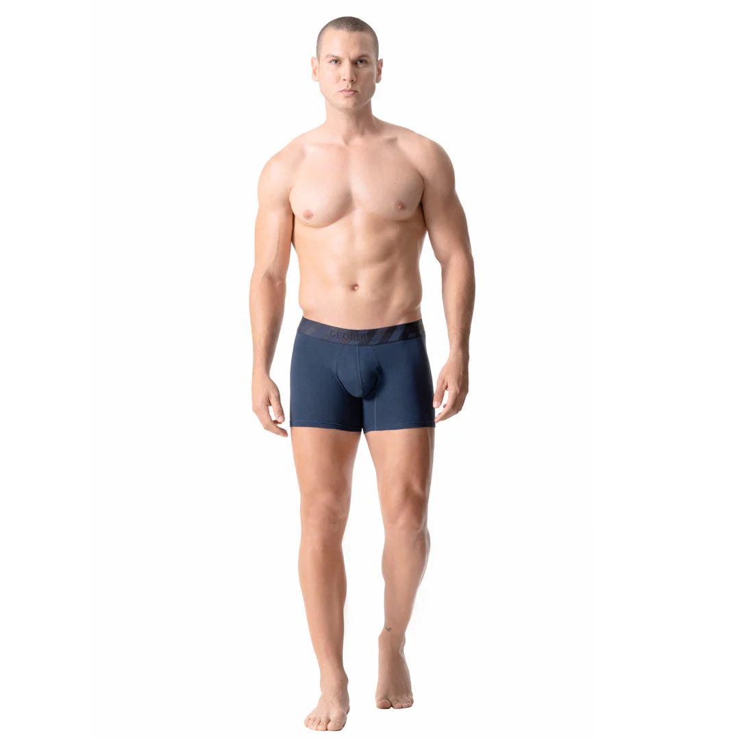 Diane & Geordi Mid-Cut Basic Boxer Briefs for Men 3-Pack Breathable, Supportive & Ultra-Comfortable Cotton Underwear for Men - Image 7