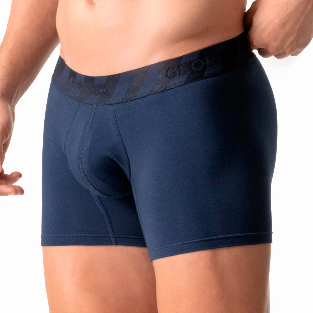 Diane & Geordi Mid-Cut Basic Boxer Briefs for Men 3-Pack Breathable, Supportive & Ultra-Comfortable Cotton Underwear for Men - Image 9