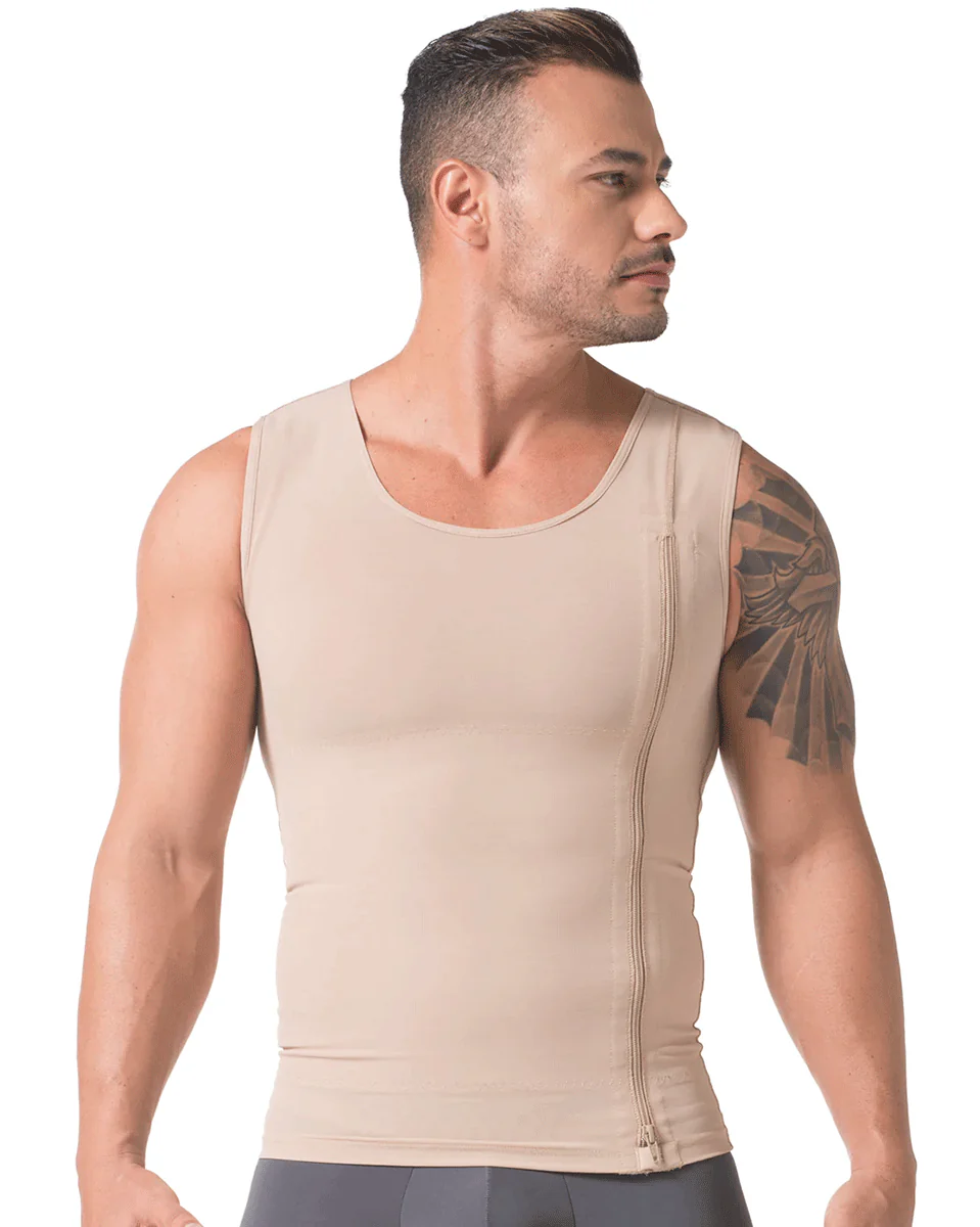Diane & Geordi Men's Compression Undershirt Back Support - Image 5