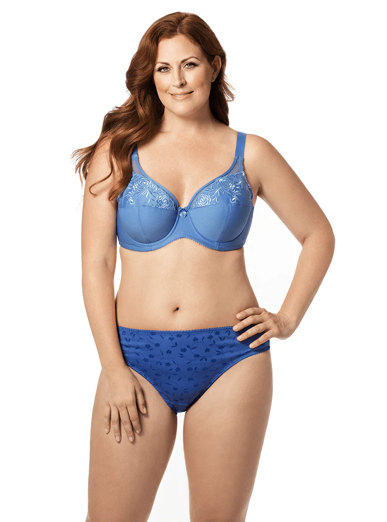 Elila Embroidered Microfiber Underwire - Image 10