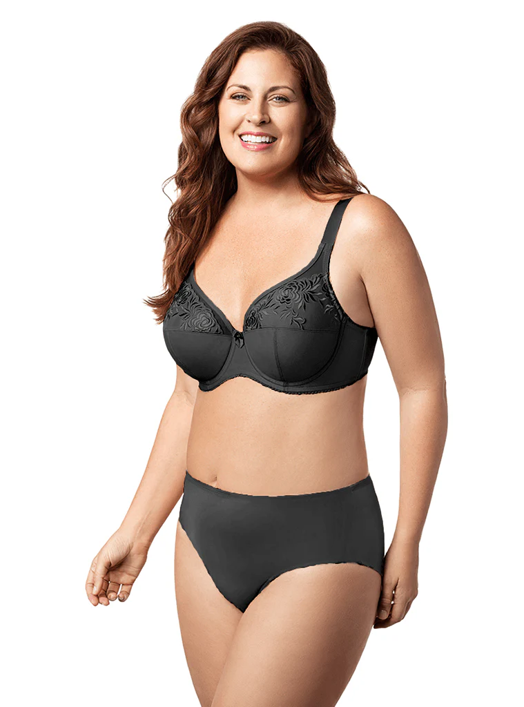 Elila Embroidered Microfiber Underwire - Image 3