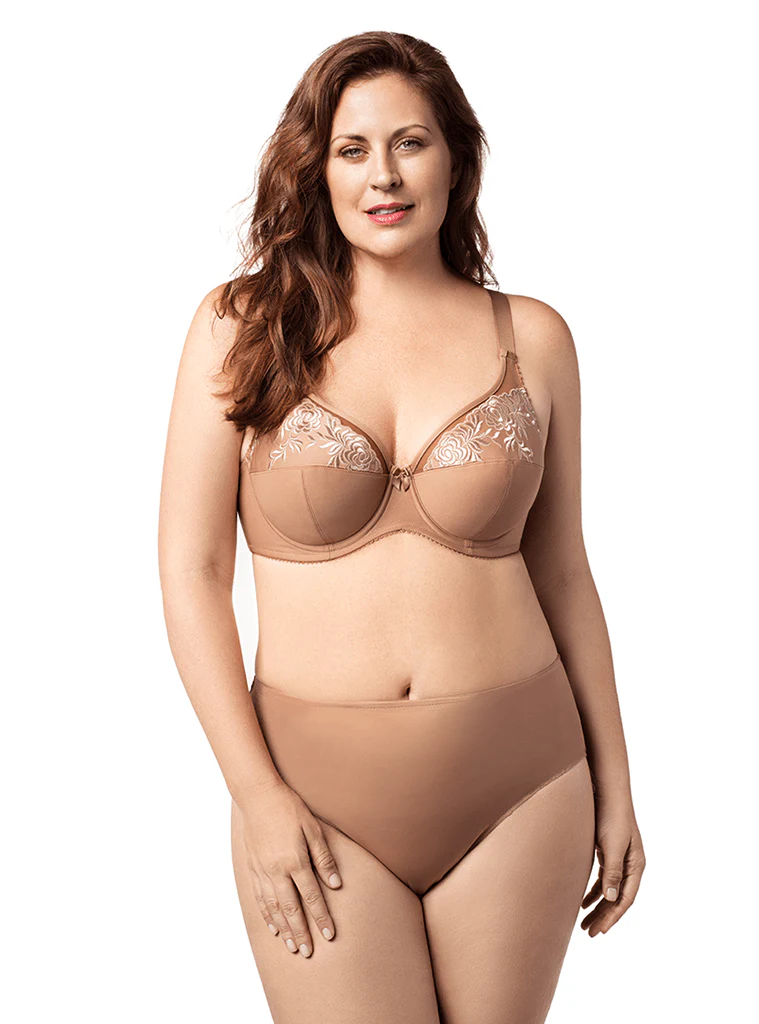 Elila Embroidered Microfiber Underwire - Image 5