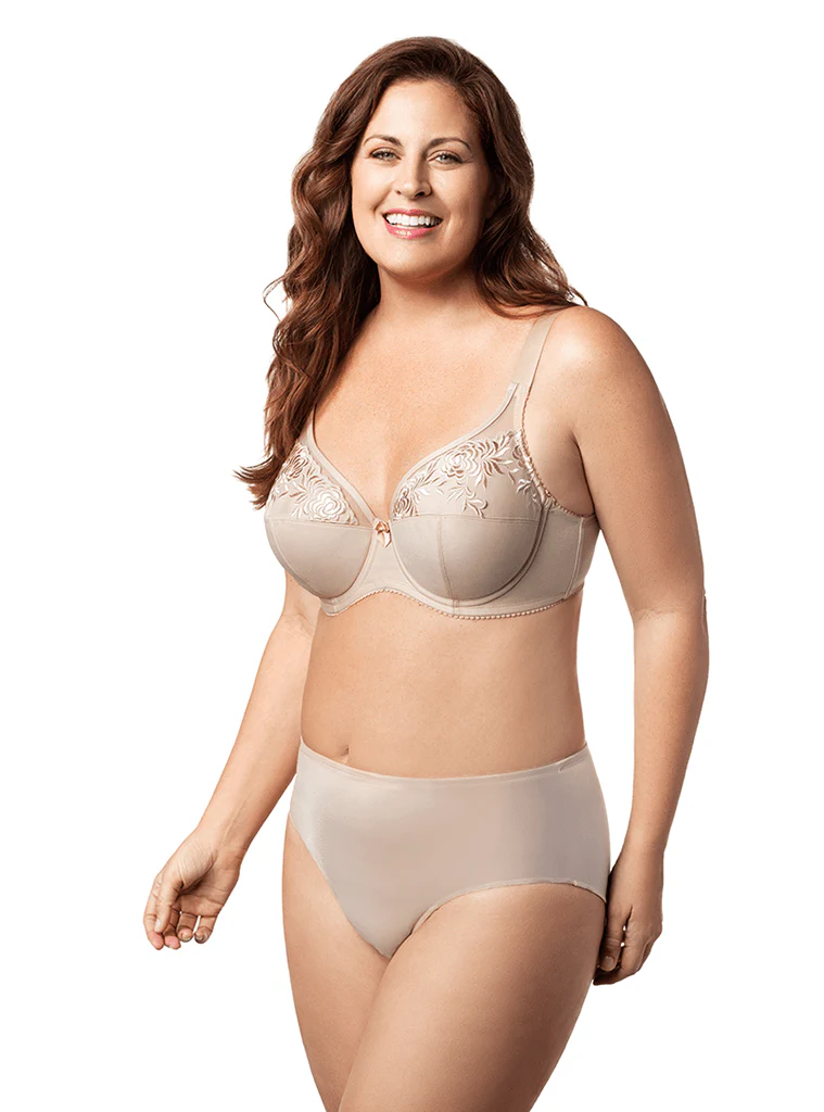 Elila Embroidered Microfiber Underwire - Image 6