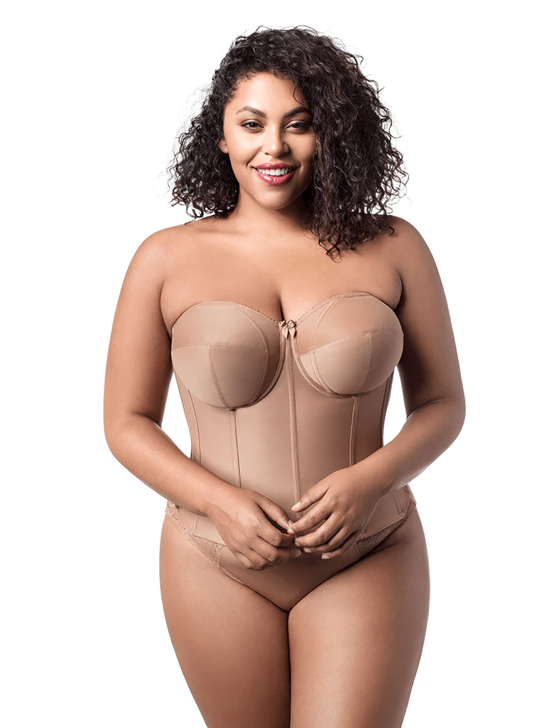 Elila Smooth Strapless Longline - Image 3
