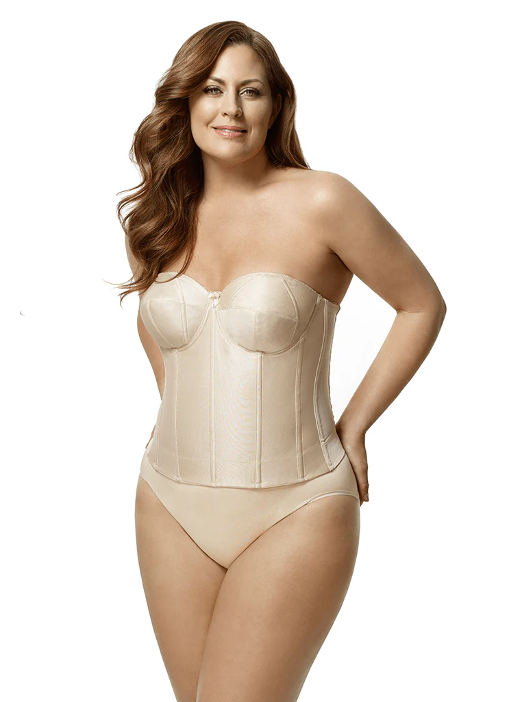 Elila Smooth Strapless Longline - Image 5