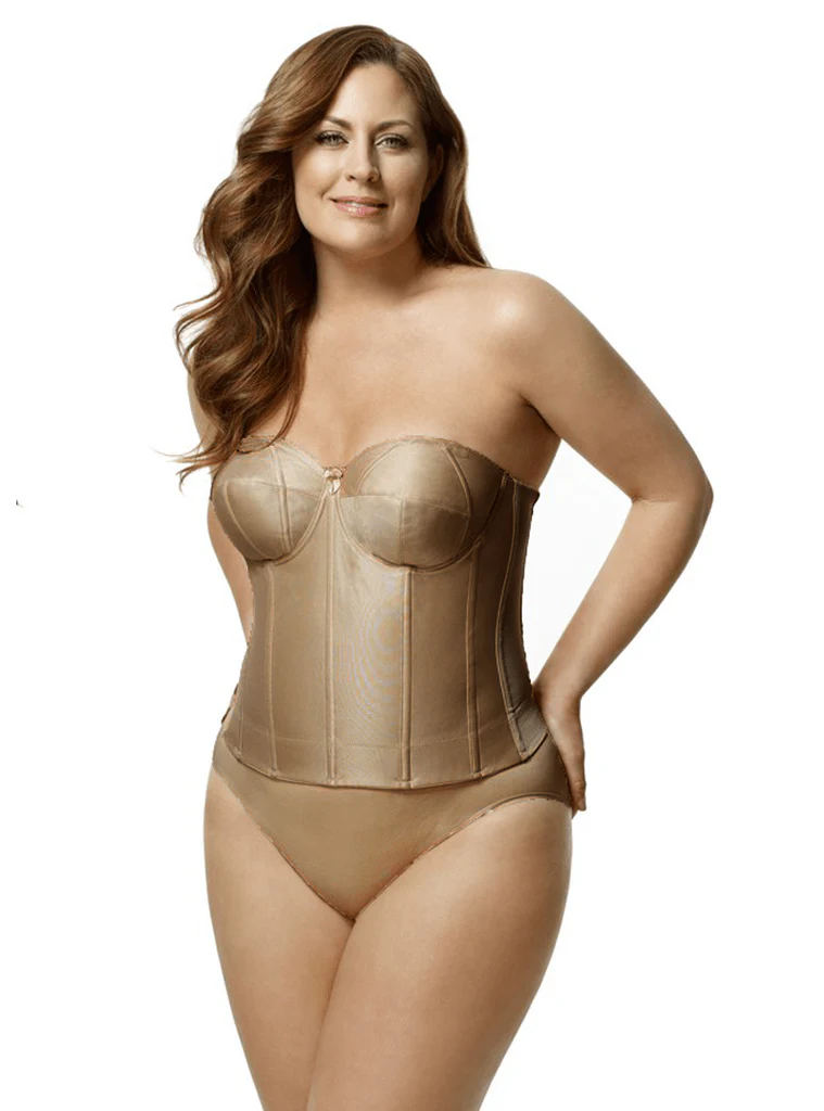 Elila Smooth Strapless Longline - Image 7