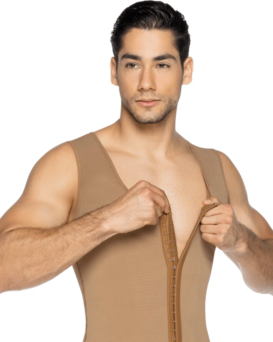 Equilibrium Post Op Shapewear Vest For Men - Image 5