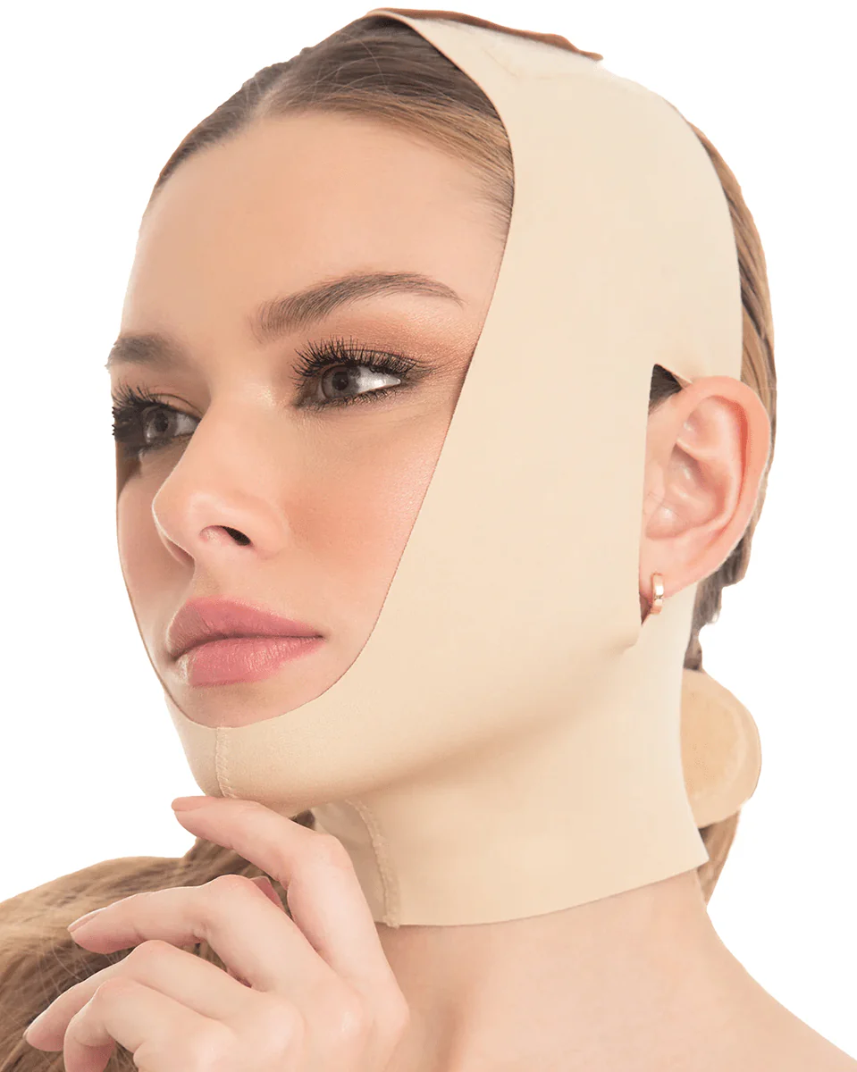 Fajas M & D Post Surgical Chin Compression Strap for Women - Image 3