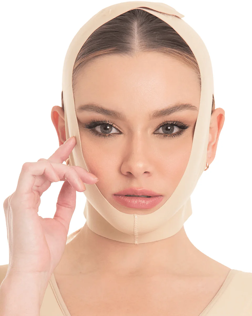 Fajas M & D Post Surgical Chin Compression Strap for Women - Image 4