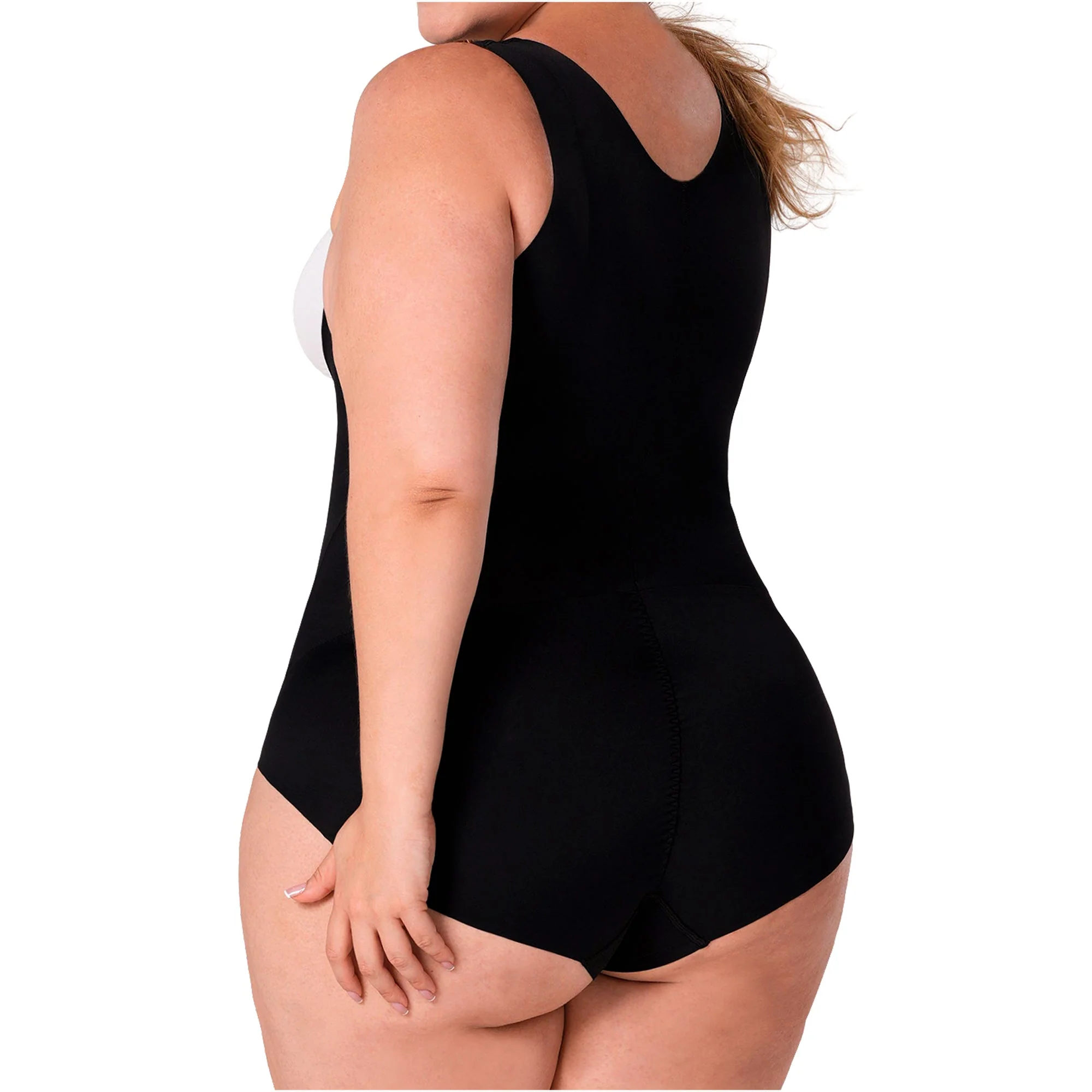 Fajas MyD Extra-Short Body Shaper Seamless Light Control Thong Shapewear - Image 10