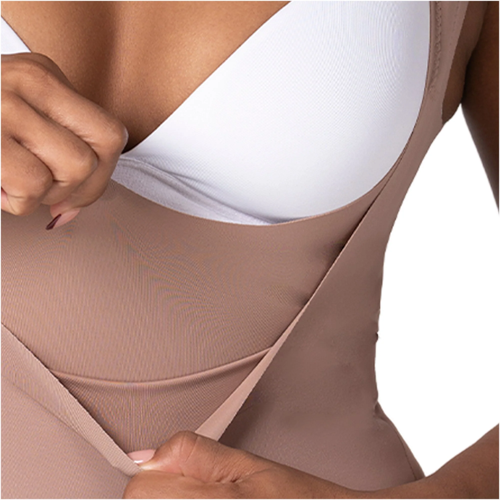 Fajas MyD Extra-Short Body Shaper Seamless Light Control Thong Shapewear - Image 8