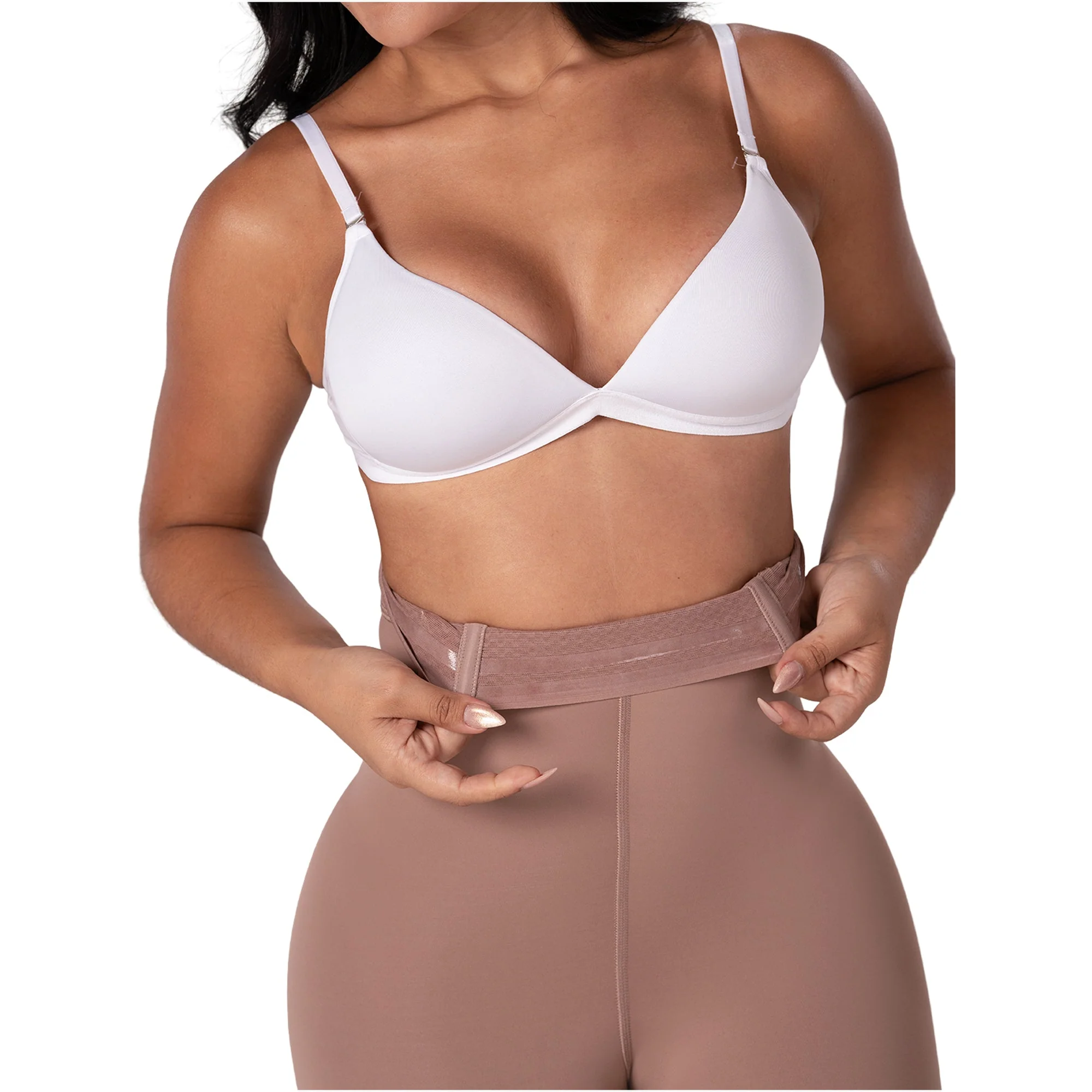 Fajas MyD Knee-Length Shaper Extra High-Waist Control Short - Image 6
