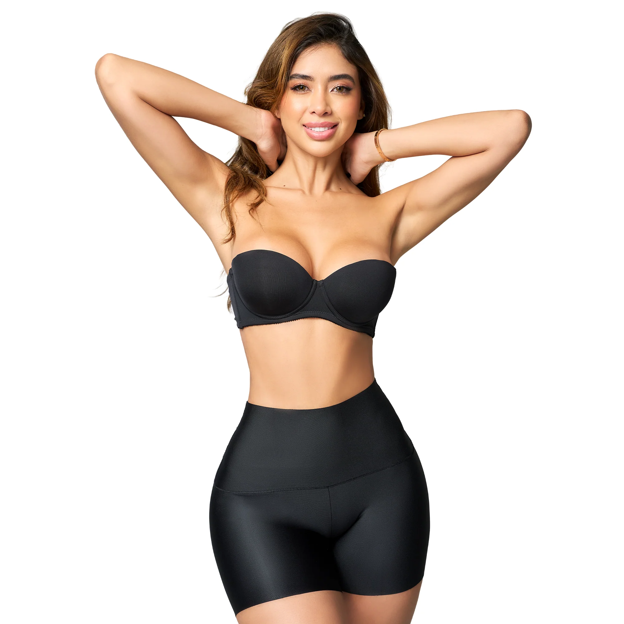 Fajas Salome Scrunch Butt Shorts No-Show Through & Anti-Chafing High Waist Shorts - Image 13