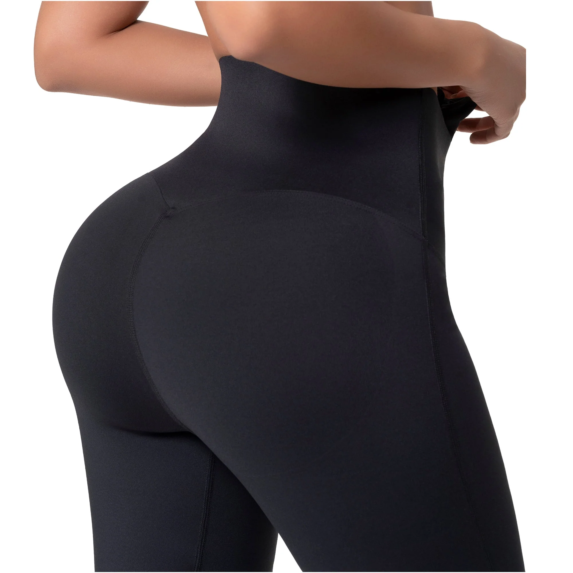 Fajas Salome High-Waist Control Leggings with Front Zipper Butt-Lift & Tummy Control - Image 2