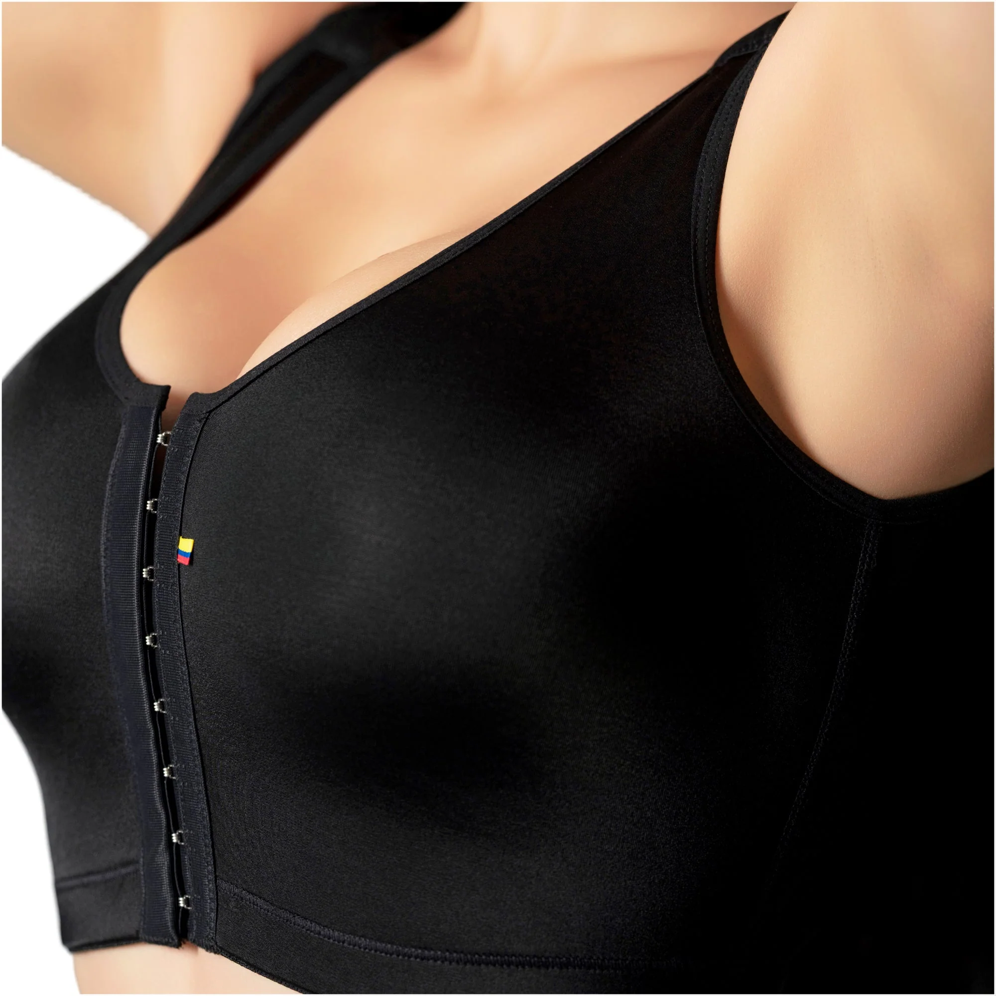 Fajas Salome Post-Surgical High-Back Bra with Maximum Support - Soft Compression Recovery - Image 5