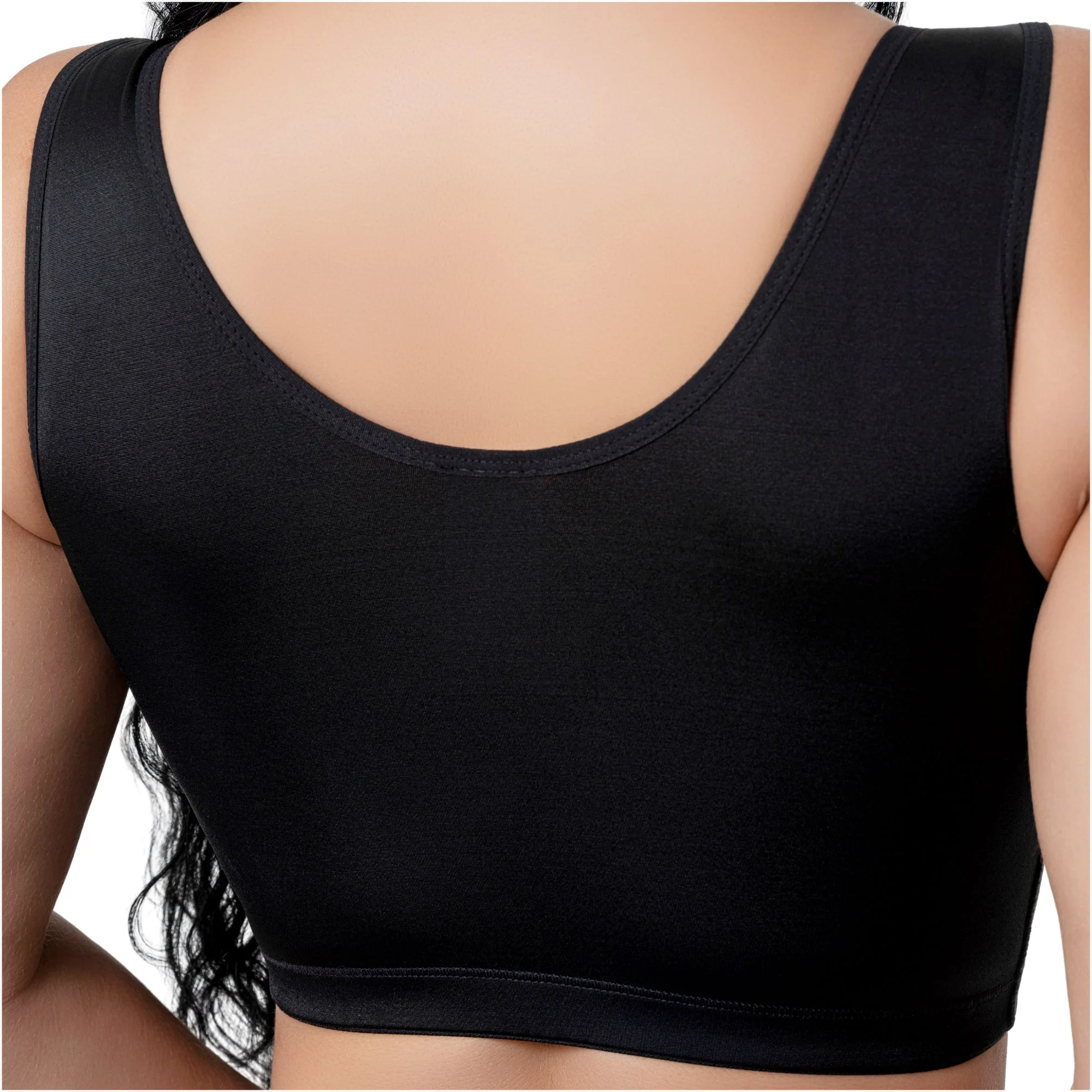 Fajas Salome Post-Surgical High-Back Bra with Maximum Support - Soft Compression Recovery - Image 9