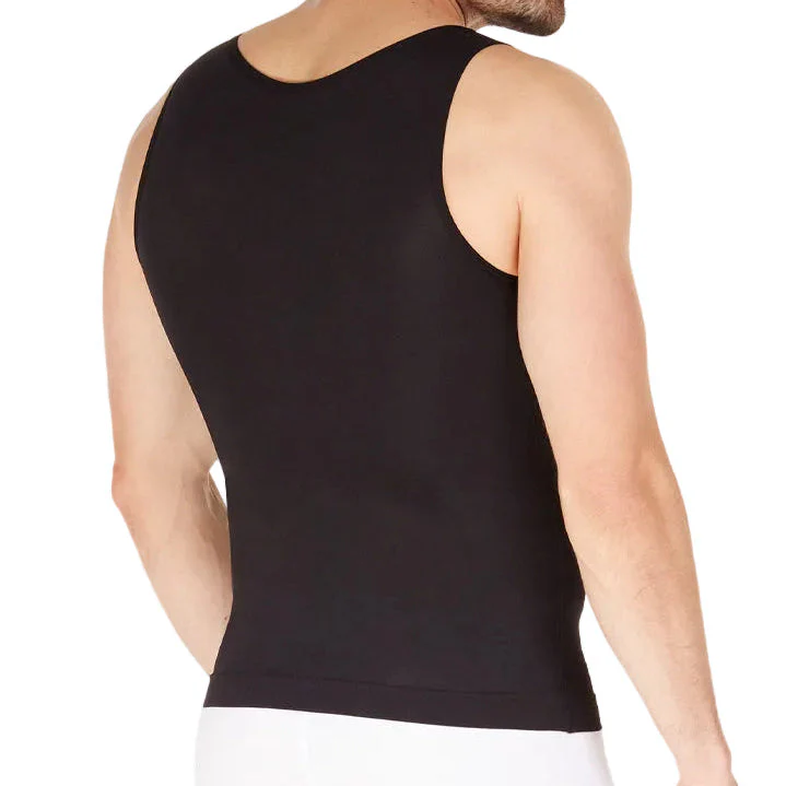 Fajas Salome Men’s Seamless Compression Undershirt Abdominal Control Tank - Image 2