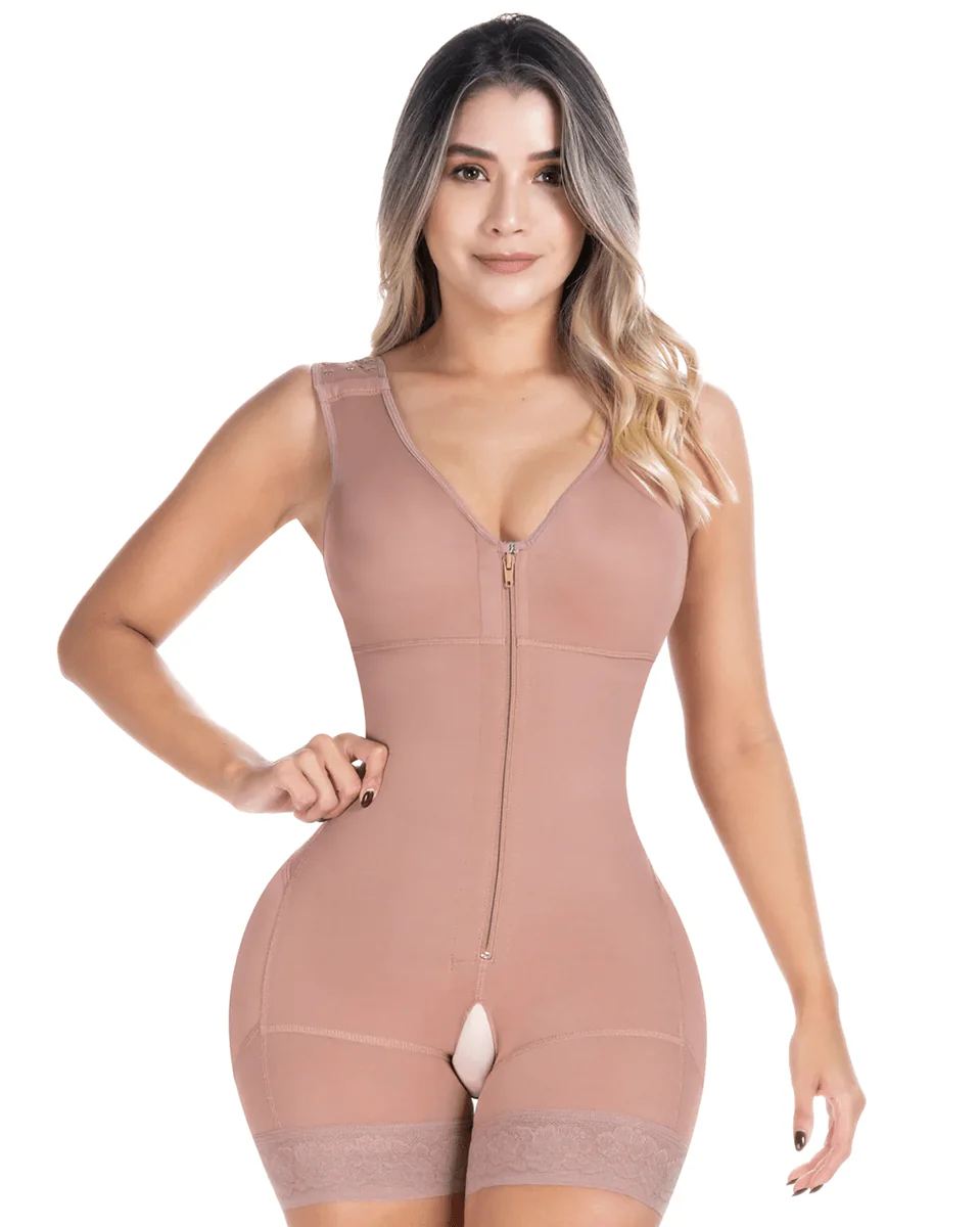 Fajas Sonryse Bodysuit Shapewear with Built-in Bra - Image 10