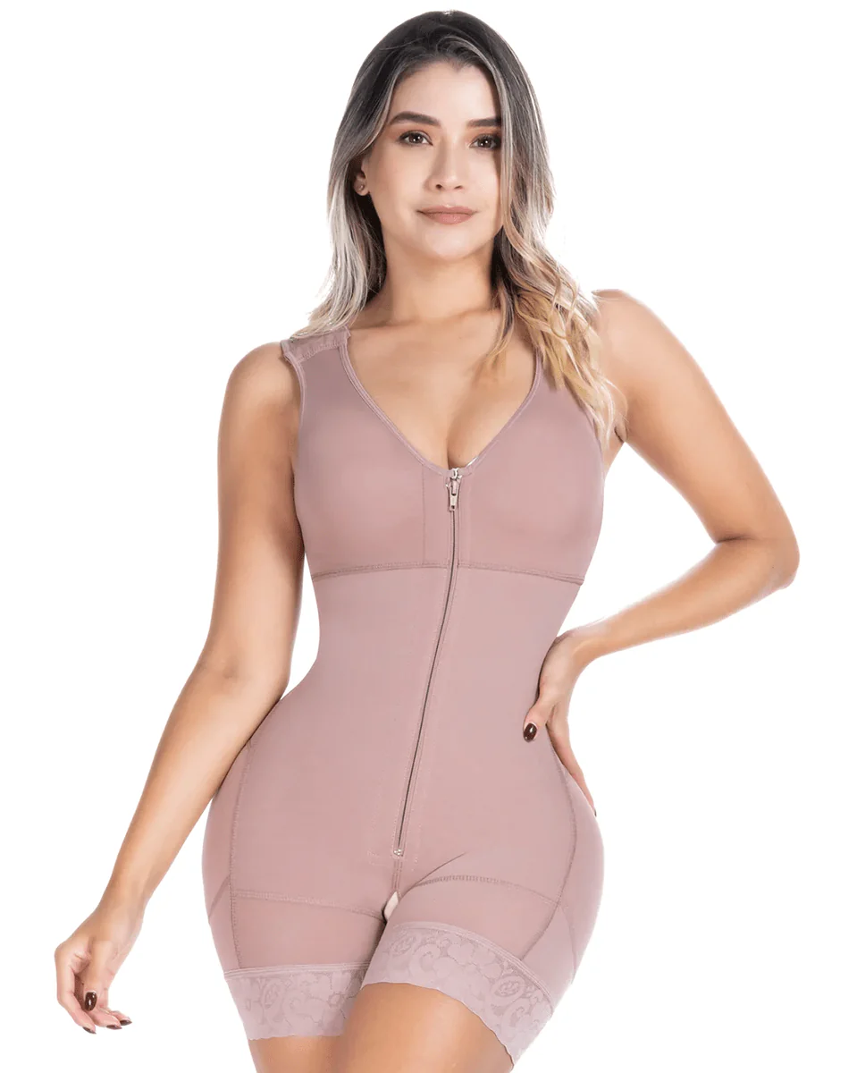 Fajas Sonryse Bodysuit Shapewear with Built-in Bra - Image 7