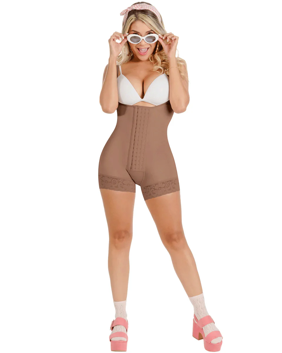 Fajas Sonryse Open Bust Tummy Control Colombian Shapewear for Women - Image 6