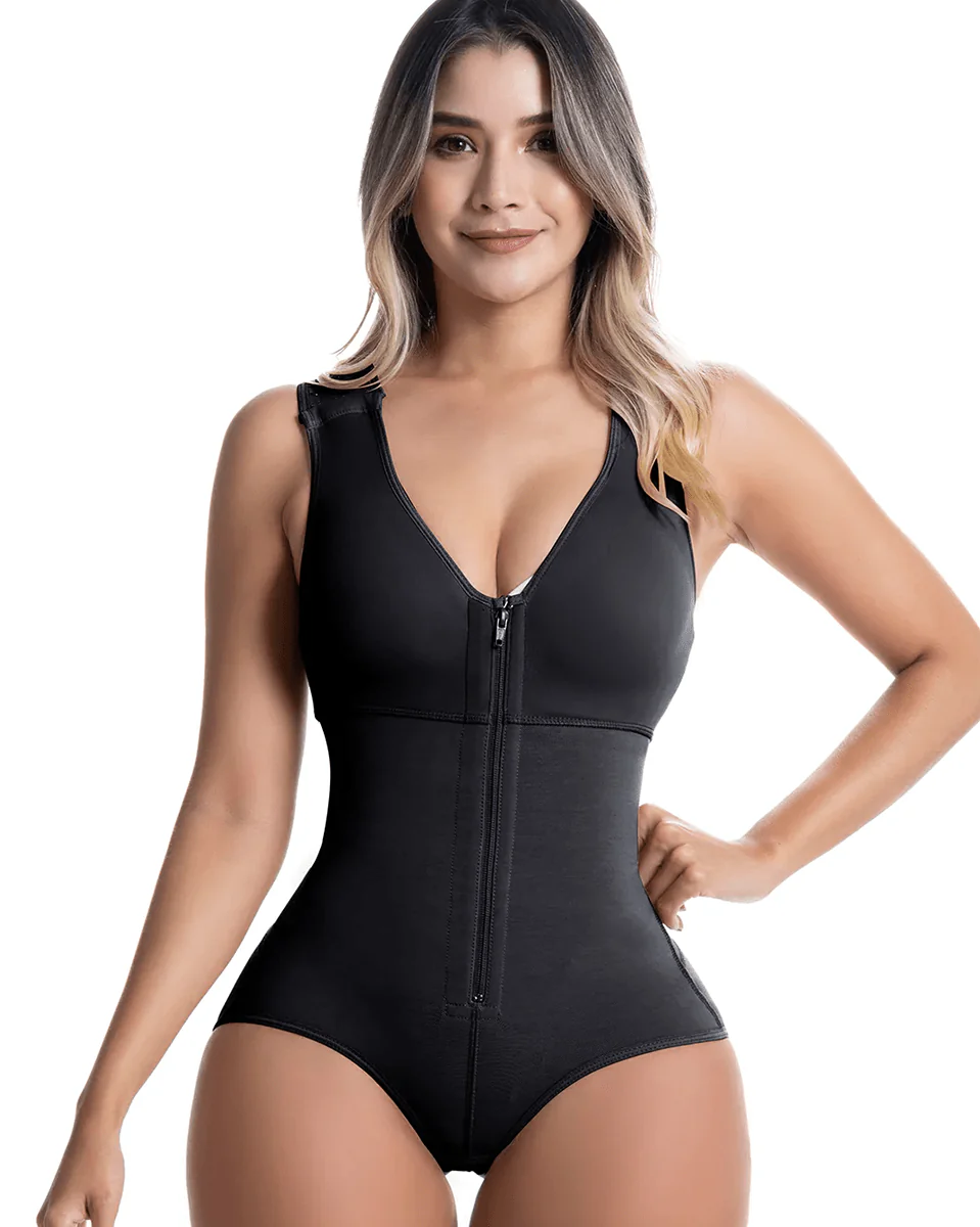 Fajas Sonryse Panty Bodysuit Shapewear with Built-in Bra - Image 4