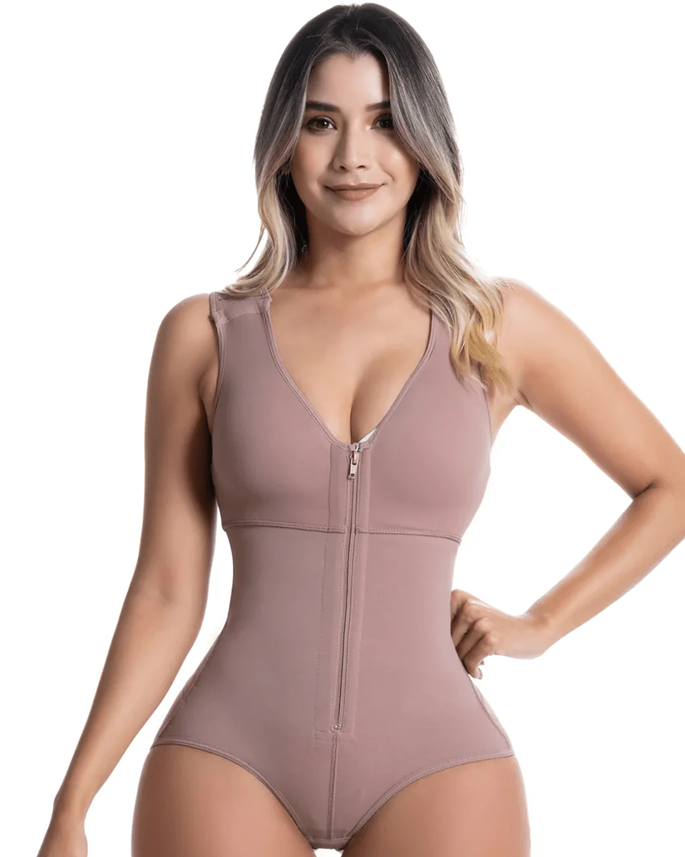 Fajas Sonryse Panty Bodysuit Shapewear with Built-in Bra - Image 7