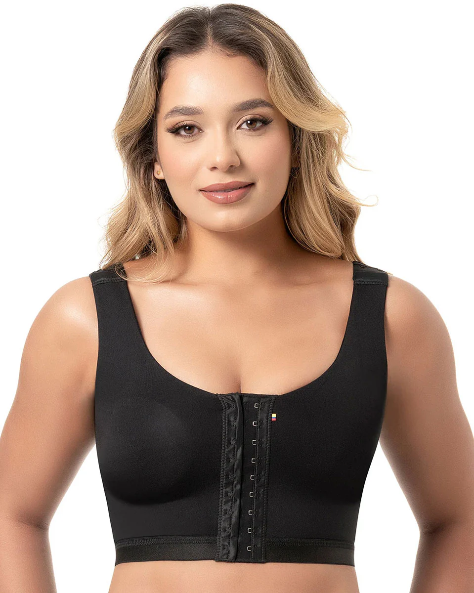 Fajas Sonryse Post Surgery Bra Breast Augmentation Recovery Front Closure - Image 5