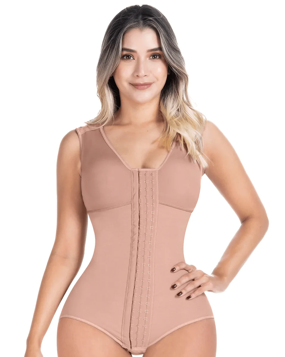 Fajas Sonryse Postpartum Panty Shapewear Bodysuit with Built-in Bra - Image 10