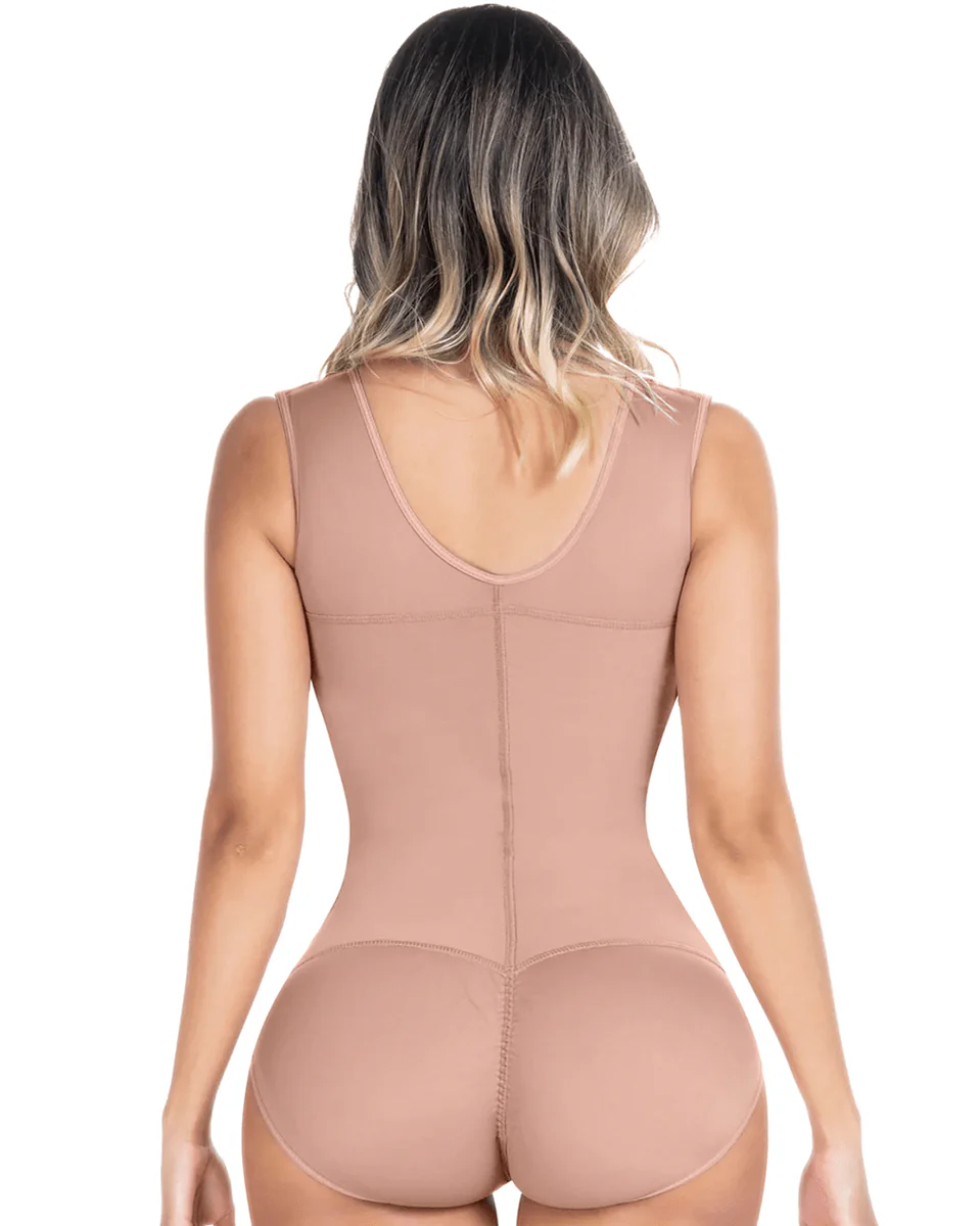 Fajas Sonryse Postpartum Panty Shapewear Bodysuit with Built-in Bra - Image 12