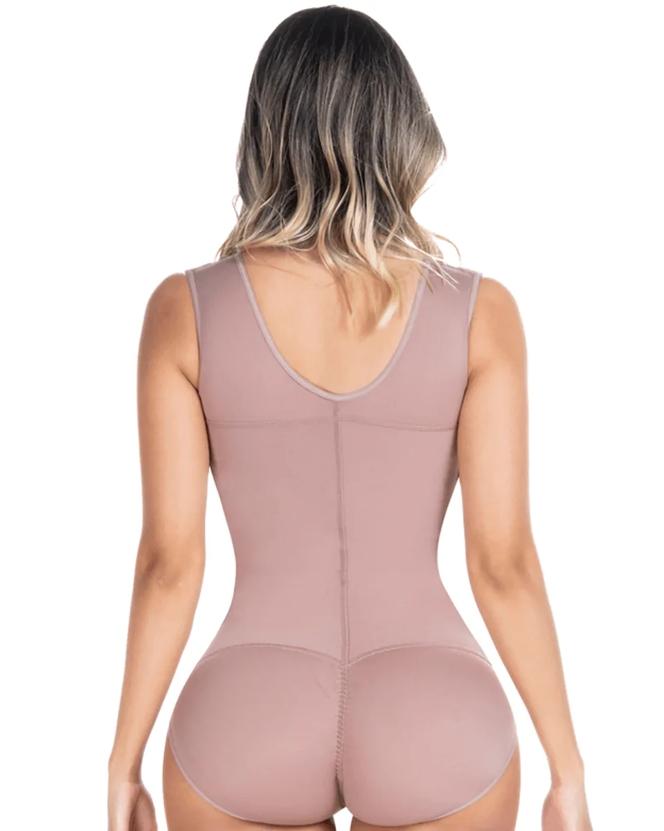 Fajas Sonryse Postpartum Panty Shapewear Bodysuit with Built-in Bra - Image 9