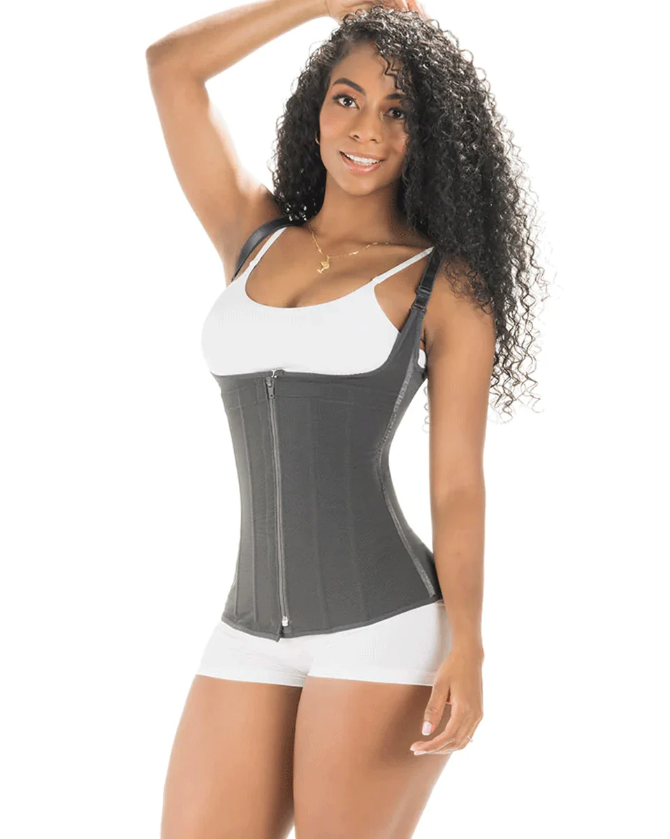 Fajas Sonryse Tummy Control Shapewear Vest Girdle Daily Use Open Bust Shaper - Image 10