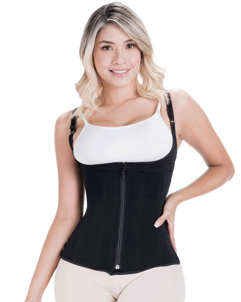 Fajas Sonryse Tummy Control Shapewear Vest Girdle Daily Use Open Bust Shaper - Image 3