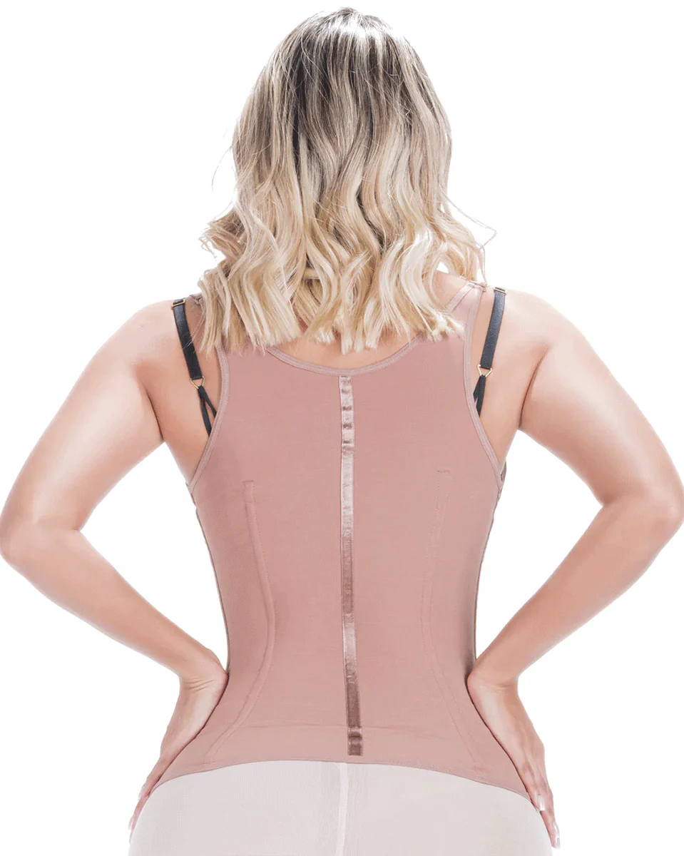 Fajas Sonryse Tummy Control Shapewear Vest Girdle Daily Use Open Bust Shaper - Image 6