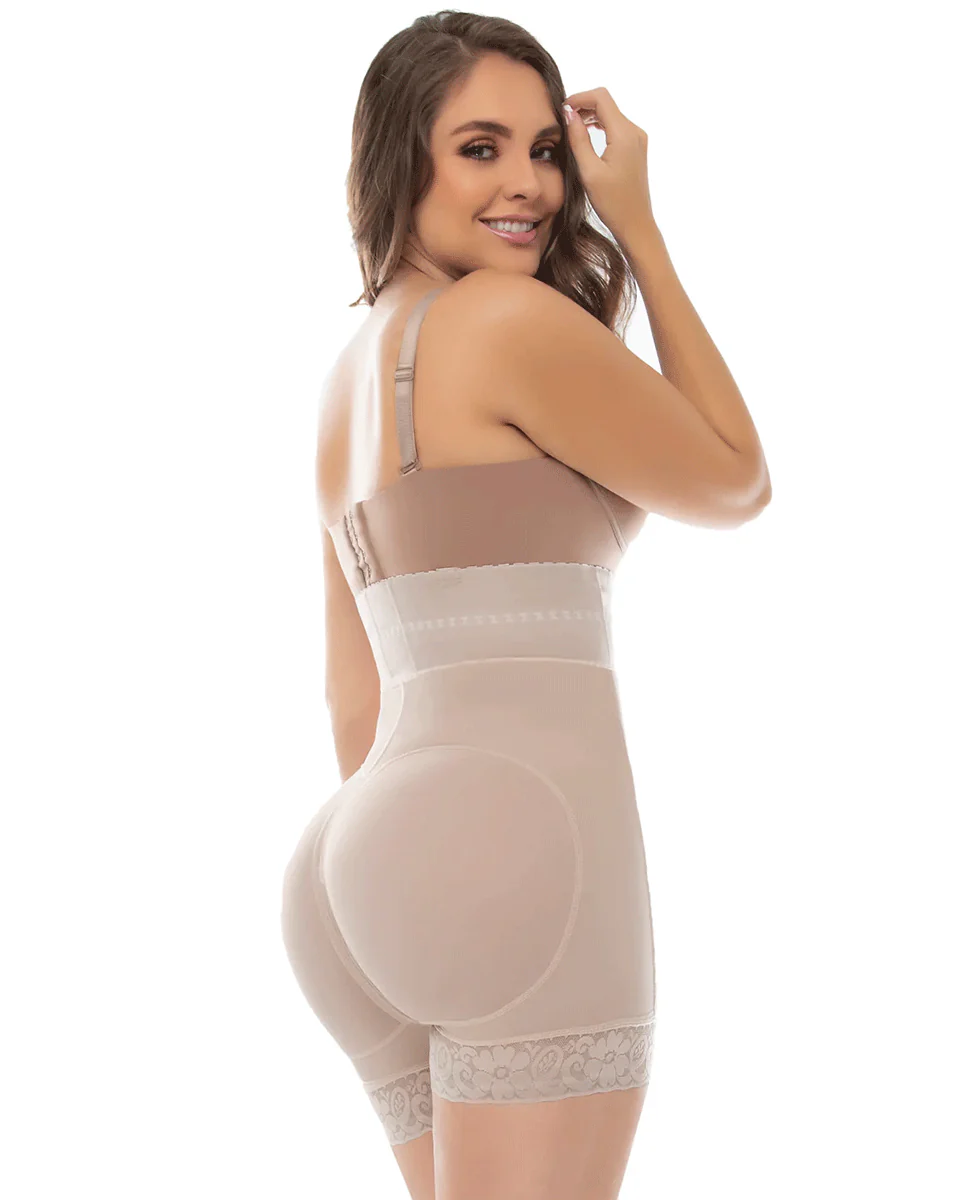 Fajas Uplady Butt Lifter Tummy Control Mid Thigh Shapewear Shorts - Image 2